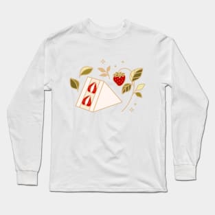 Strawberry Cake Long Sleeve T-Shirt